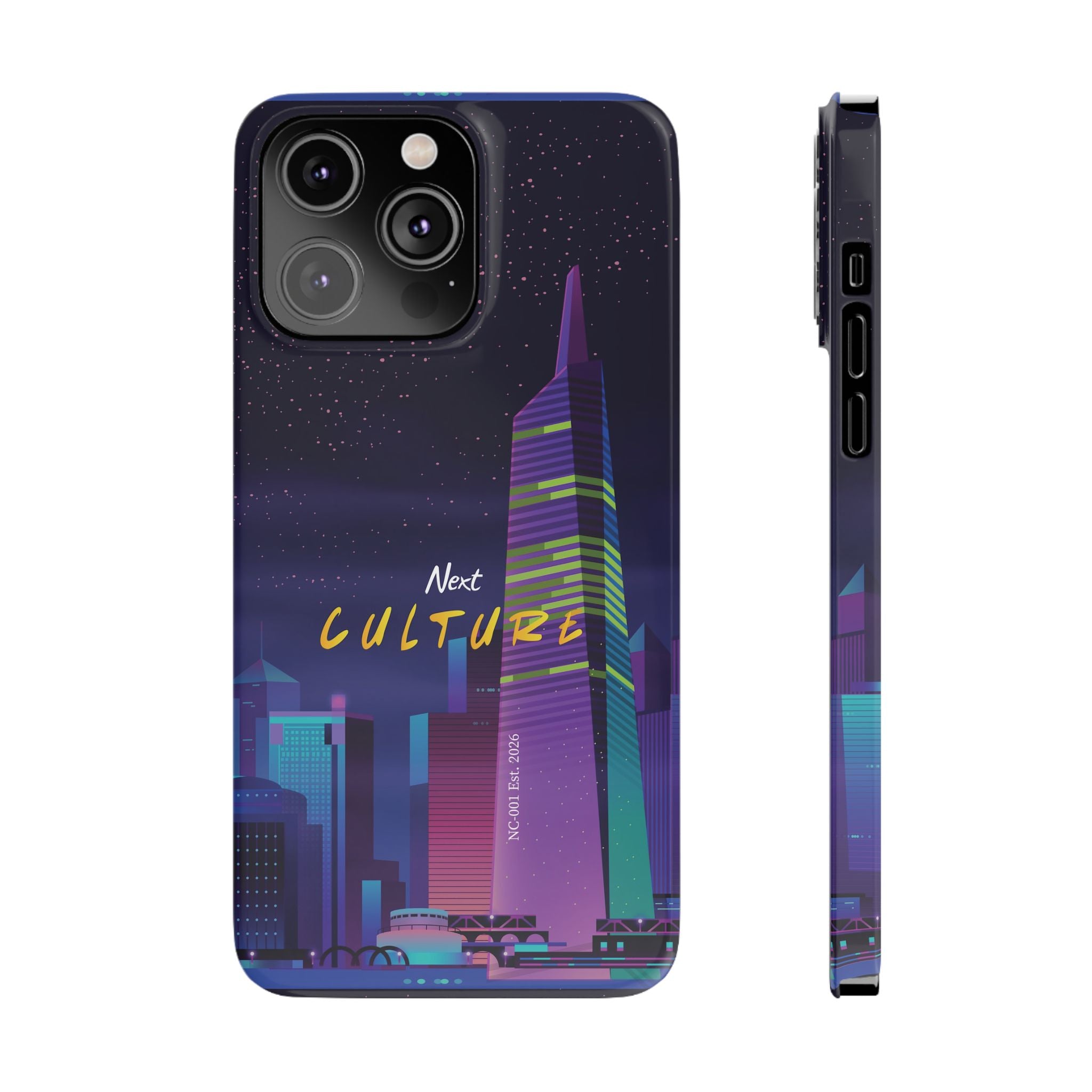 "Purple Horizon" Next Culture Phone Cases