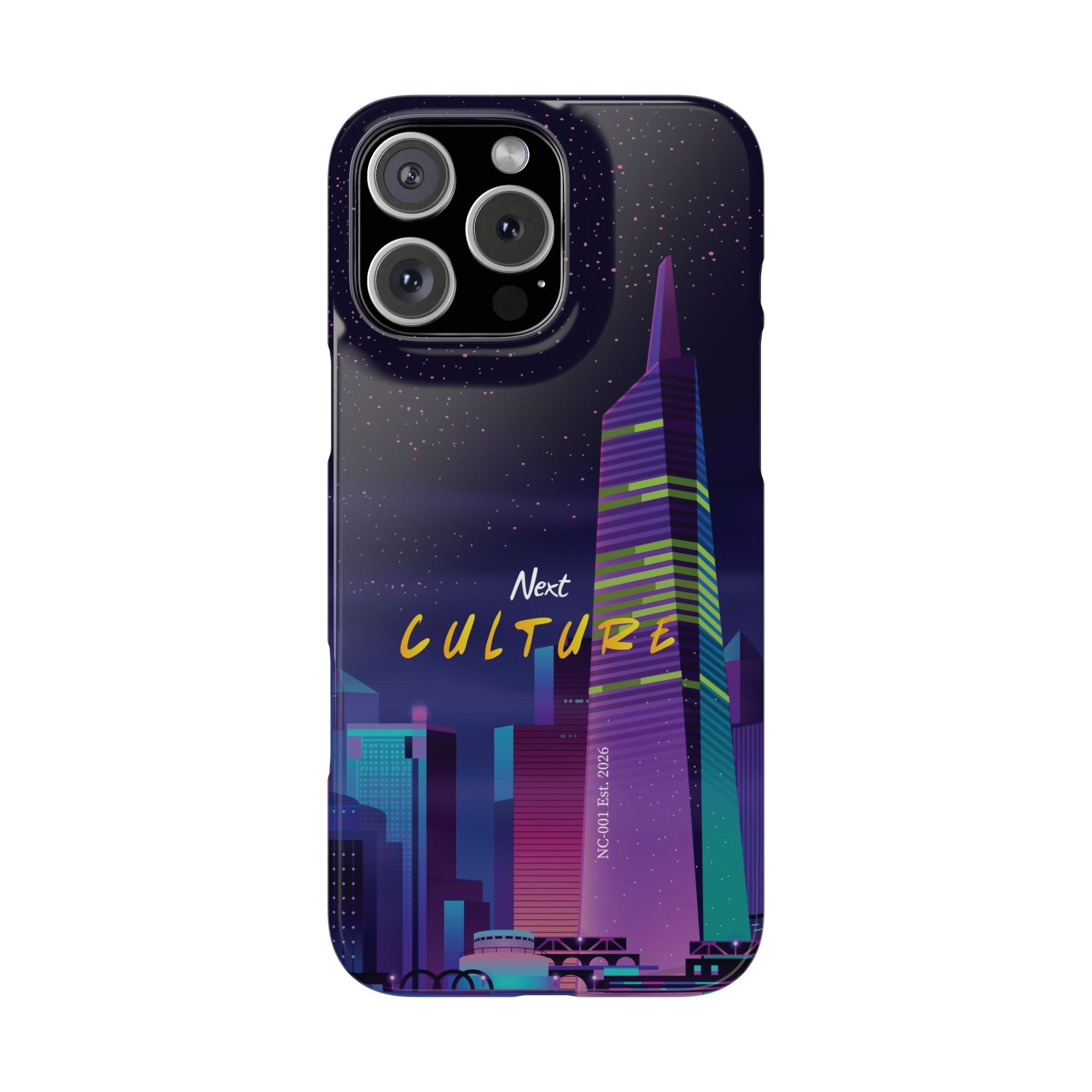 "Purple Horizon" Next Culture Phone Cases