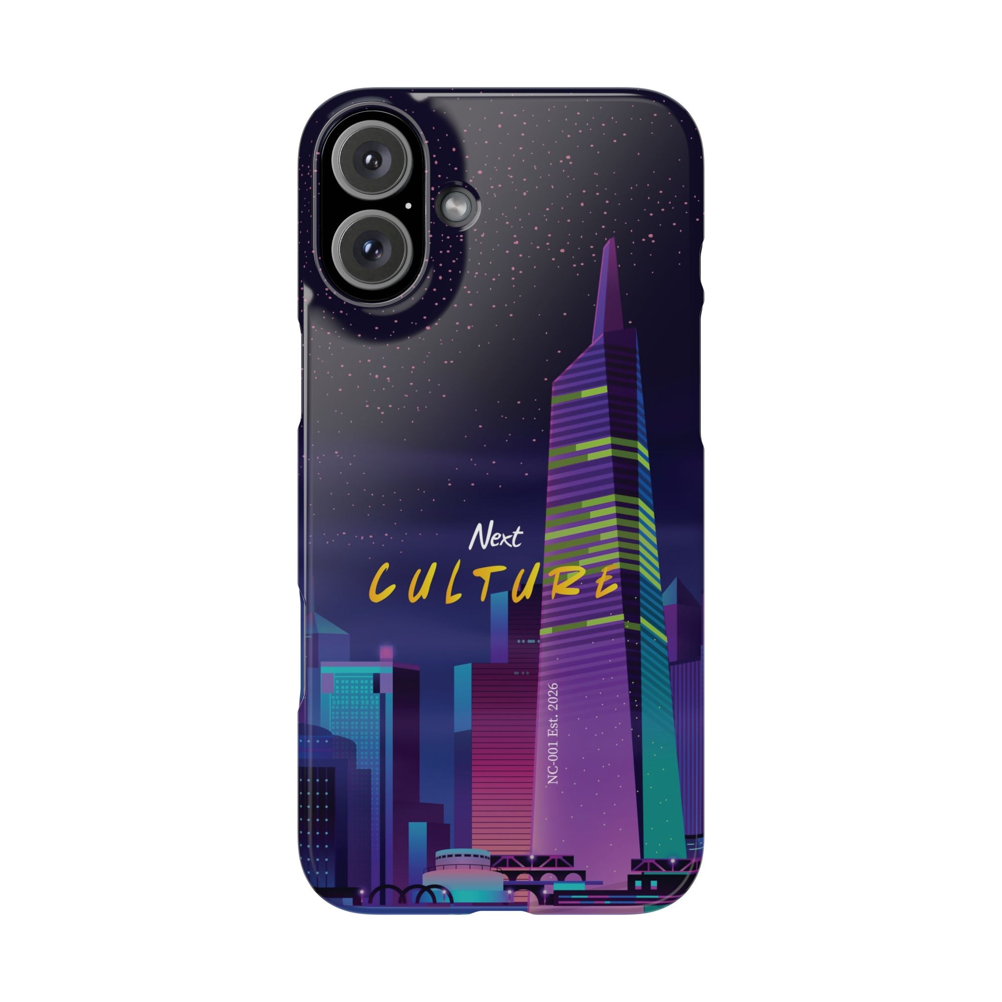 "Purple Horizon" Next Culture Phone Cases