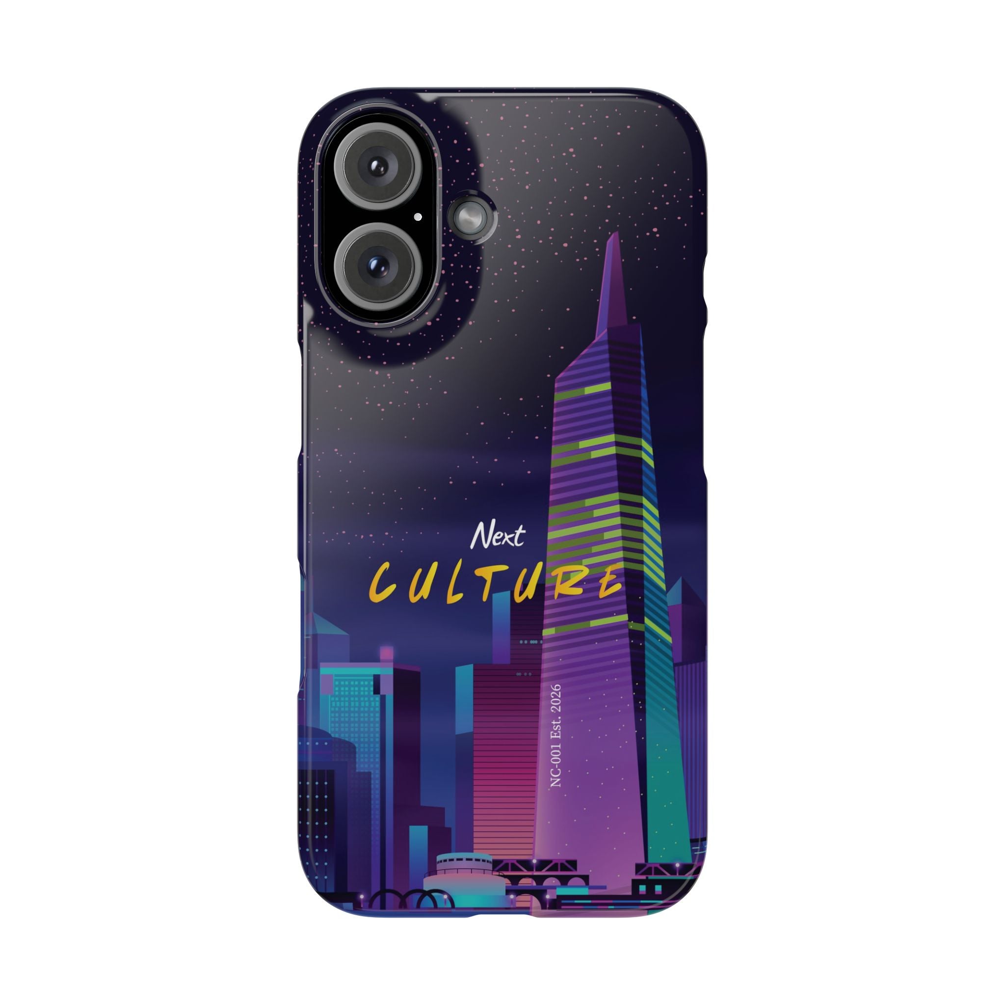 "Purple Horizon" Next Culture Phone Cases