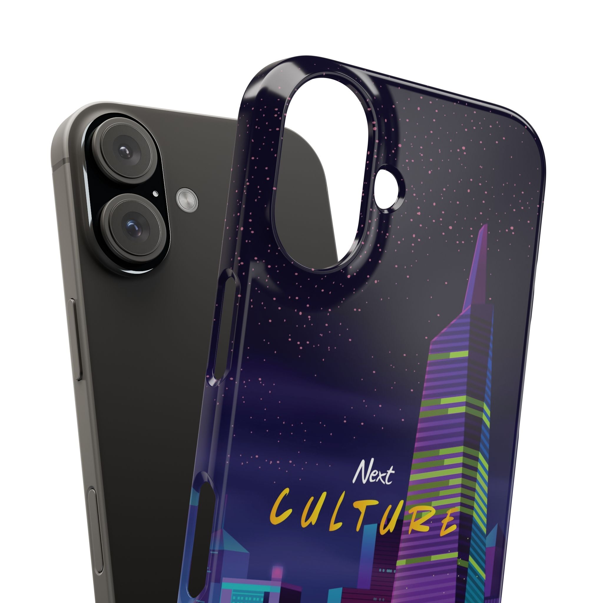 "Purple Horizon" Next Culture Phone Cases