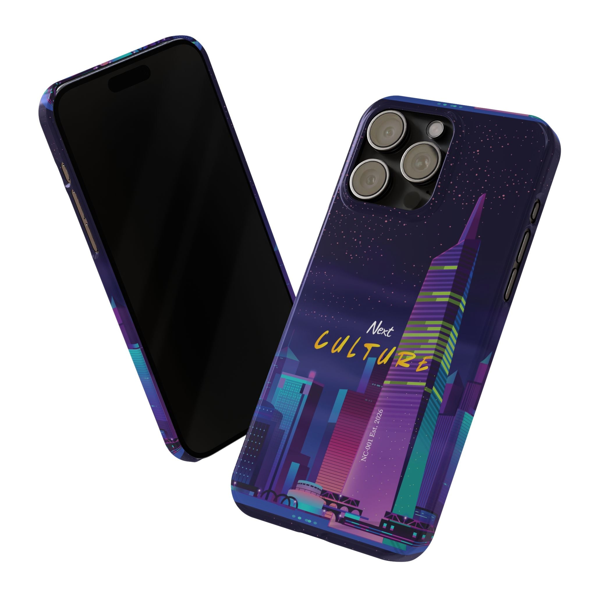 "Purple Horizon" Next Culture Phone Cases
