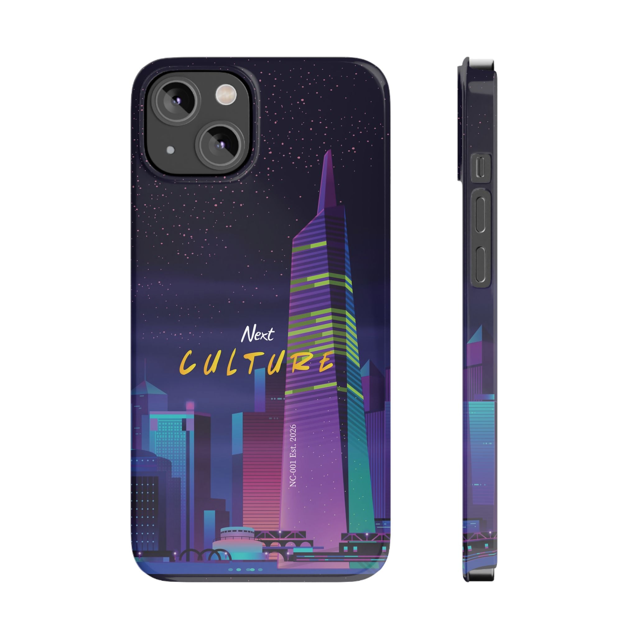 "Purple Horizon" Next Culture Phone Cases