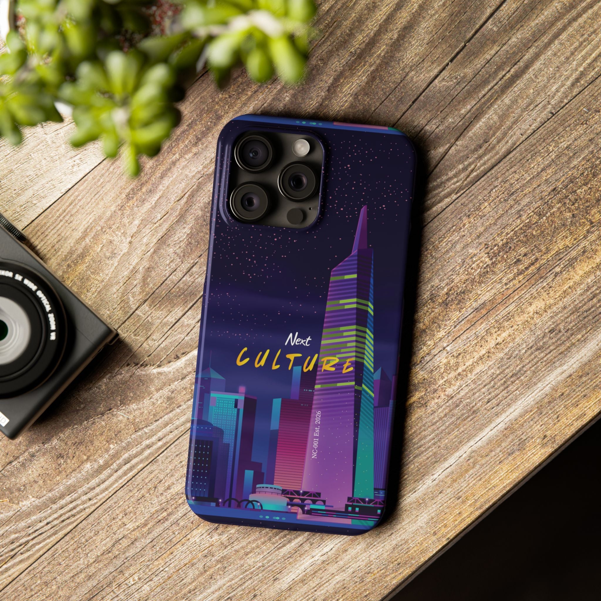 "Purple Horizon" Next Culture Phone Cases