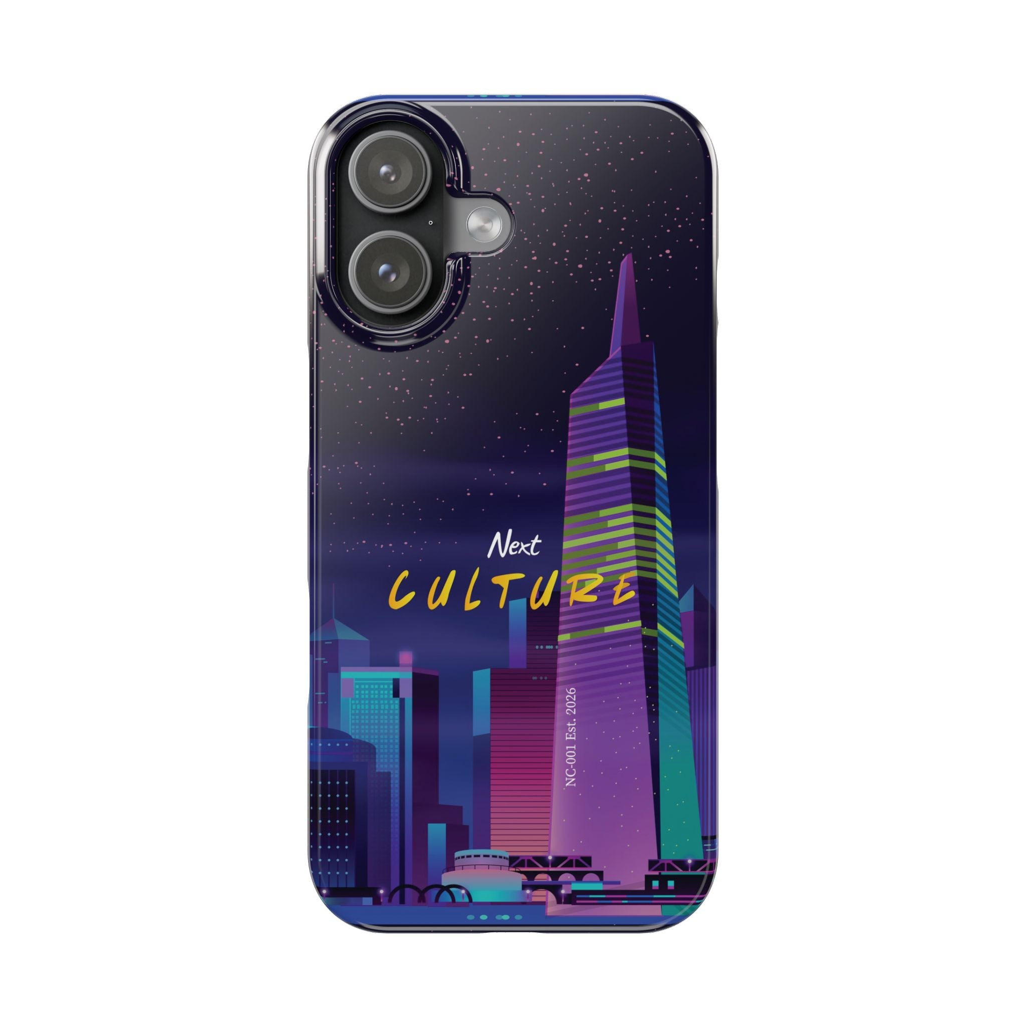 "Purple Horizon" Next Culture Phone Cases
