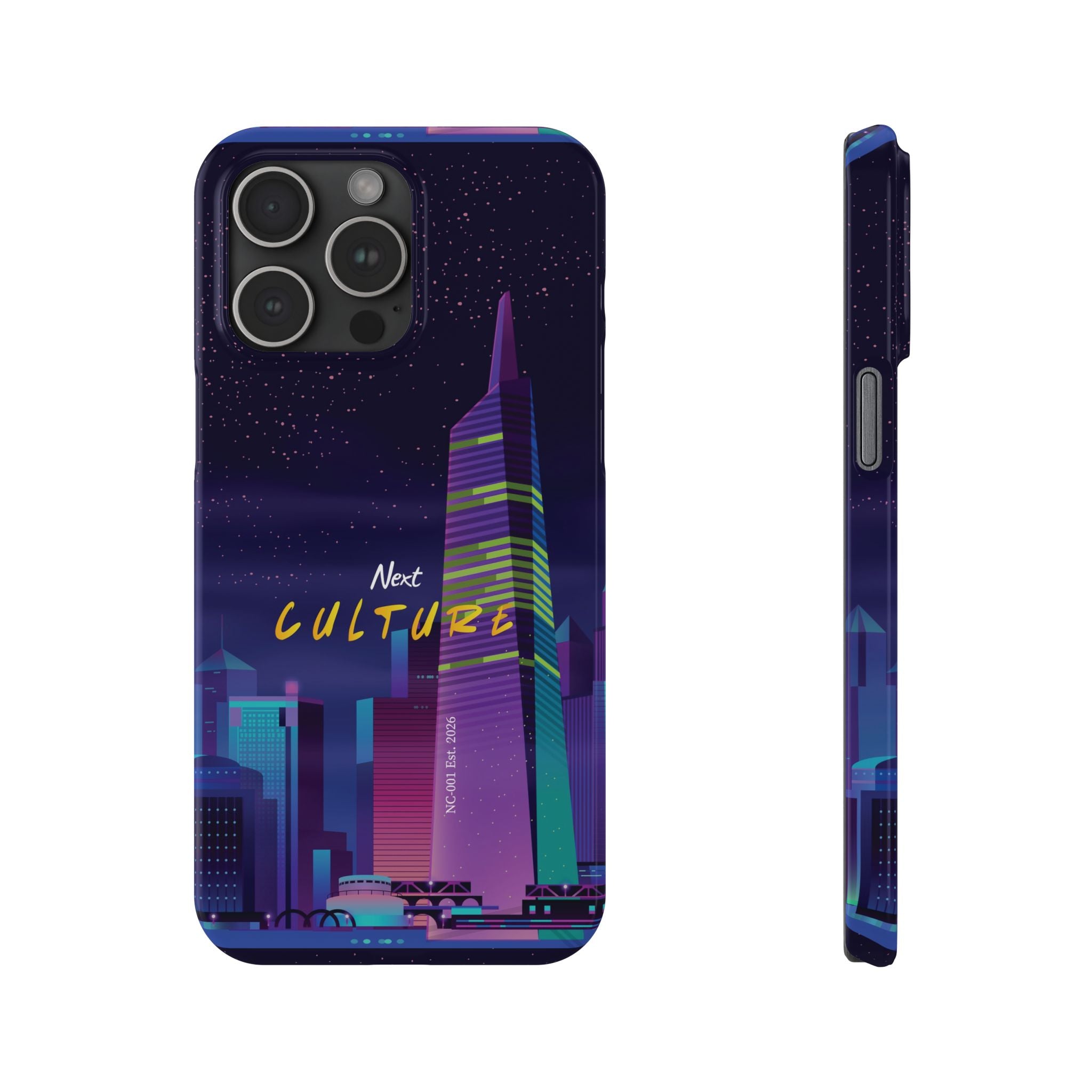 "Purple Horizon" Next Culture Phone Cases