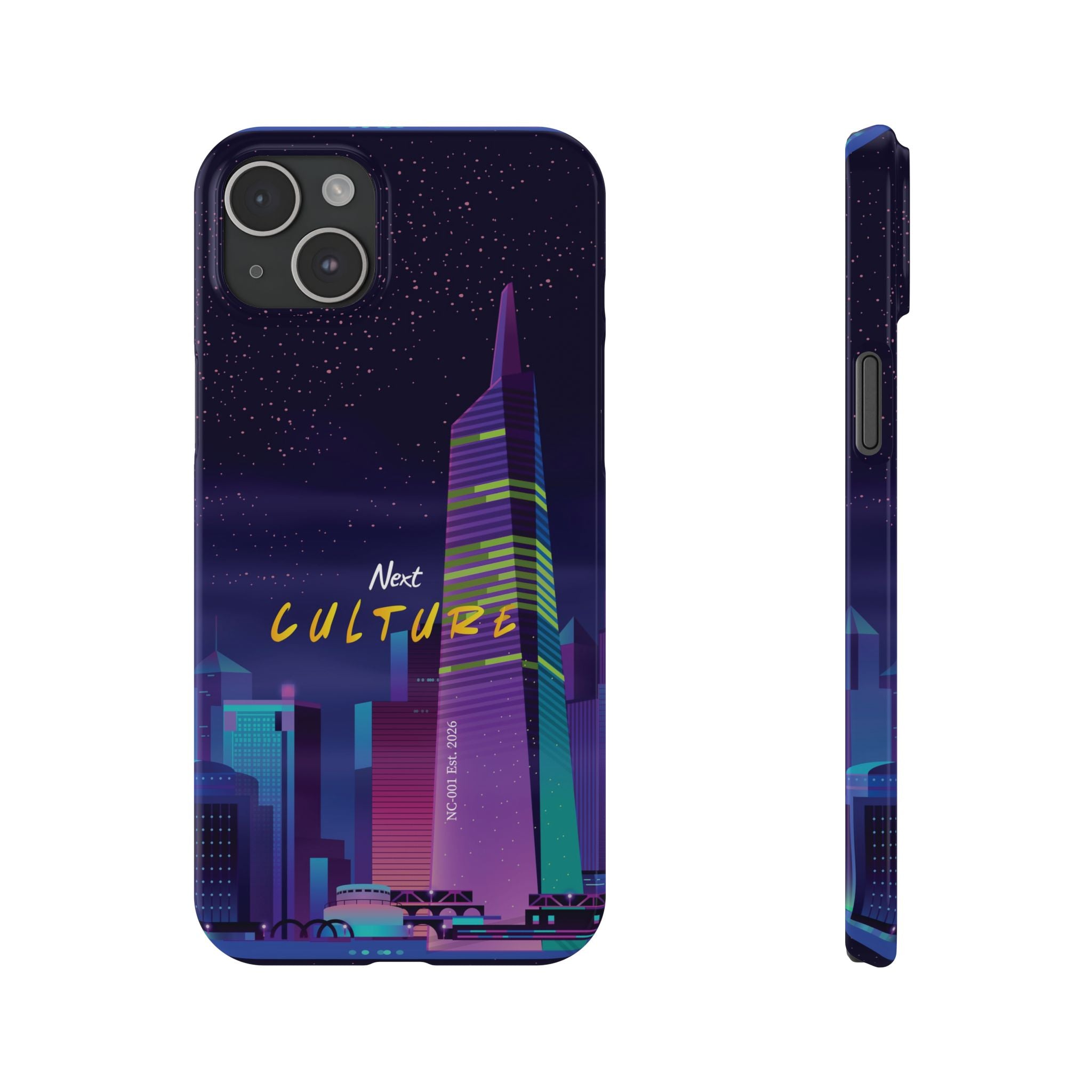 "Purple Horizon" Next Culture Phone Cases