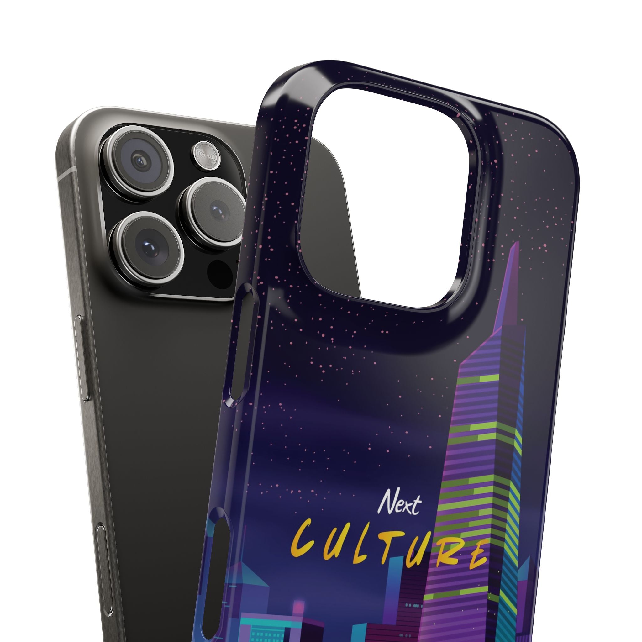 "Purple Horizon" Next Culture Phone Cases