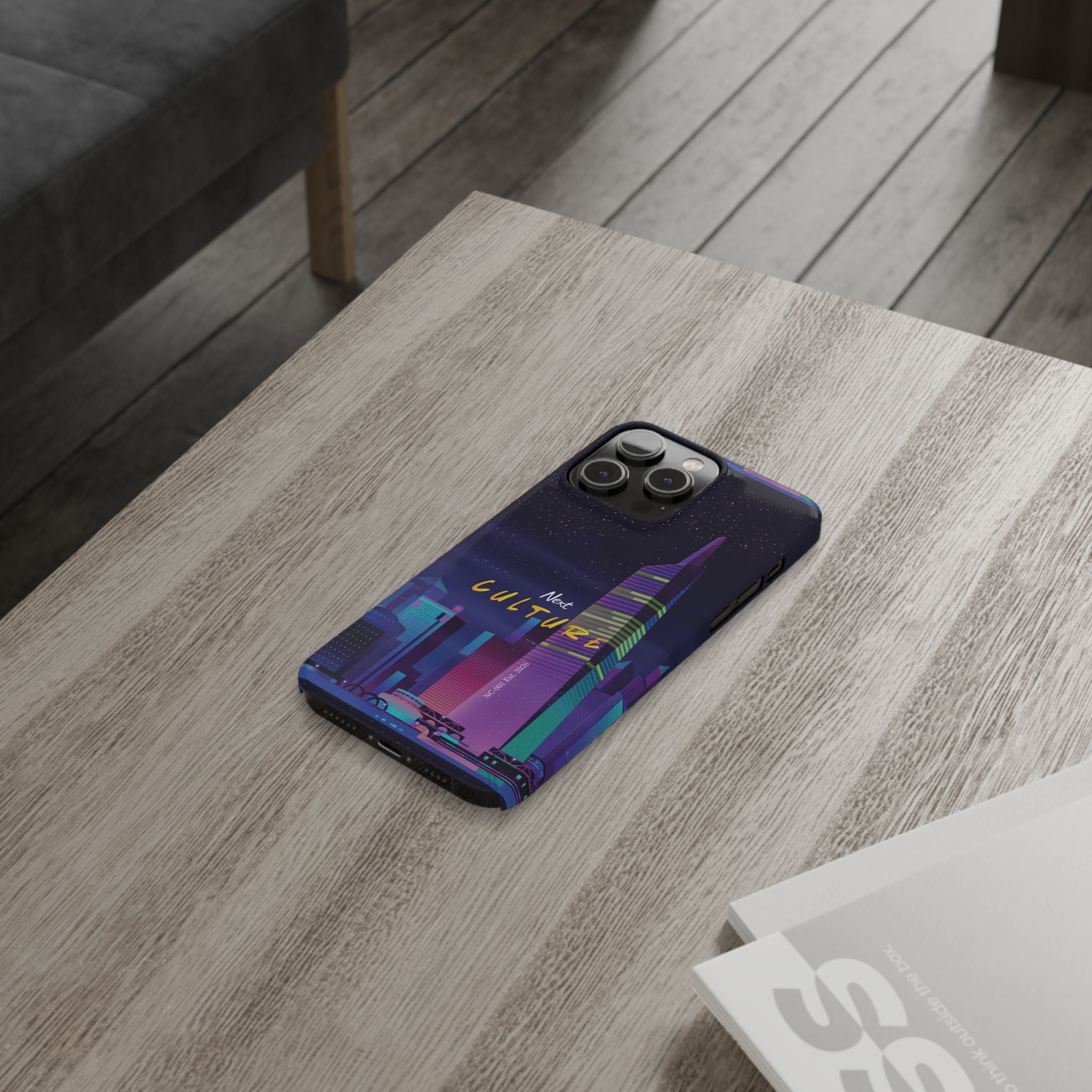 "Purple Horizon" Next Culture Phone Cases