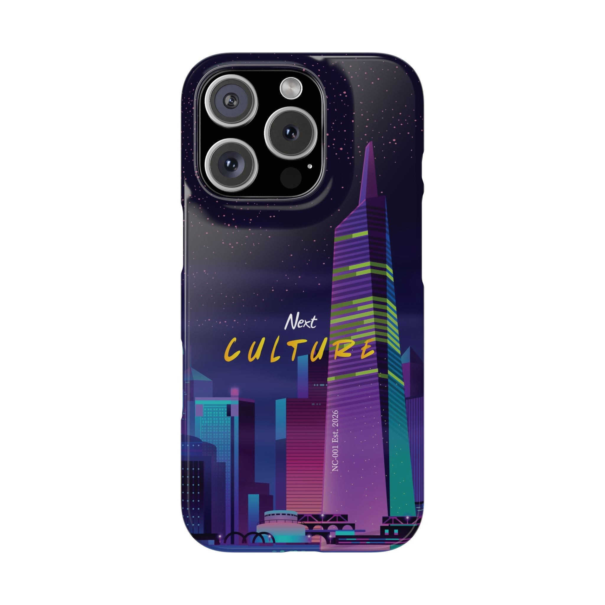 "Purple Horizon" Next Culture Phone Cases