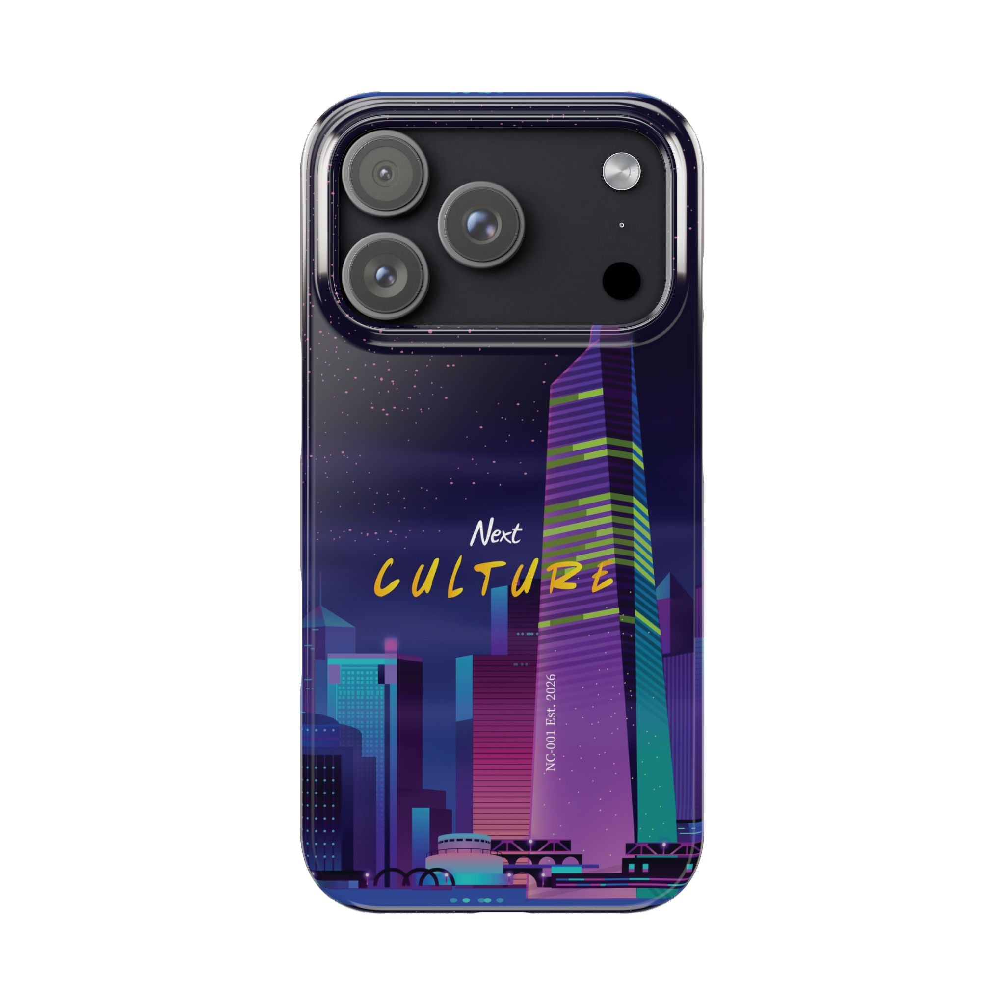 "Purple Horizon" Next Culture Phone Cases