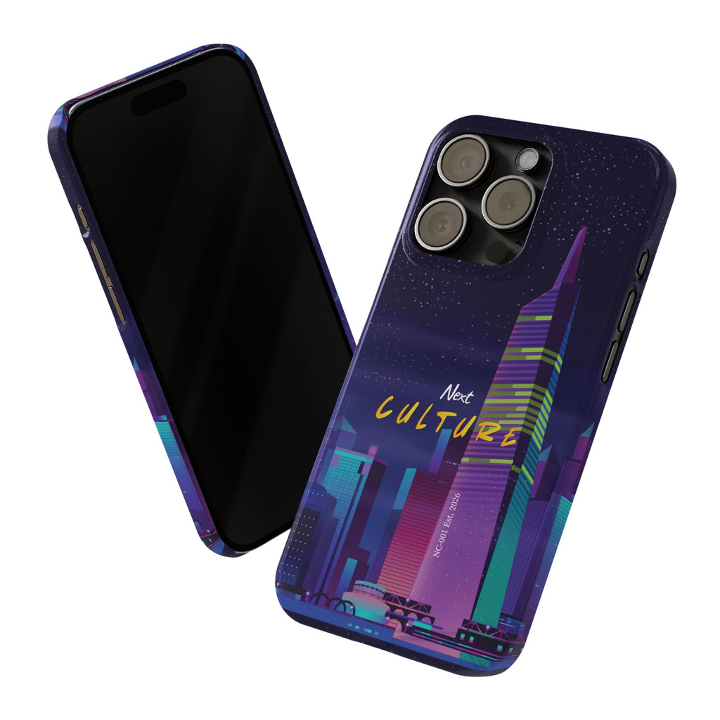 "Purple Horizon" Next Culture Phone Cases