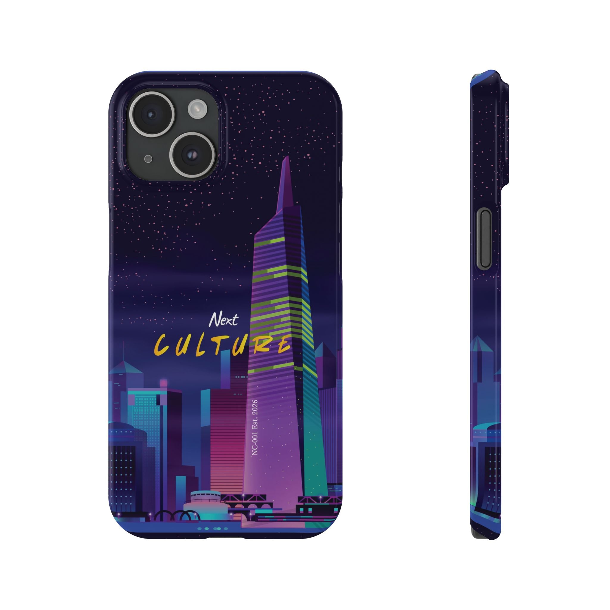 "Purple Horizon" Next Culture Phone Cases