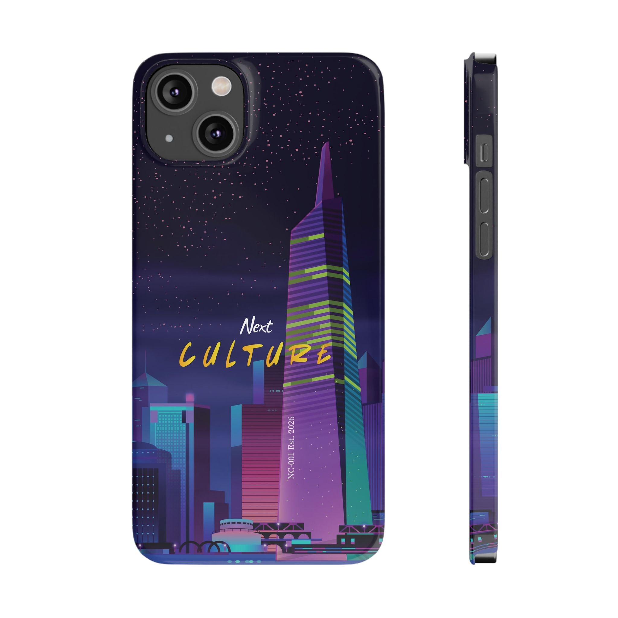 "Purple Horizon" Next Culture Phone Cases