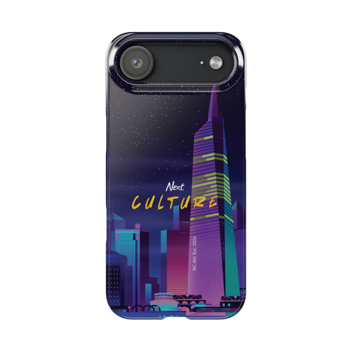 "Purple Horizon" Next Culture Phone Cases