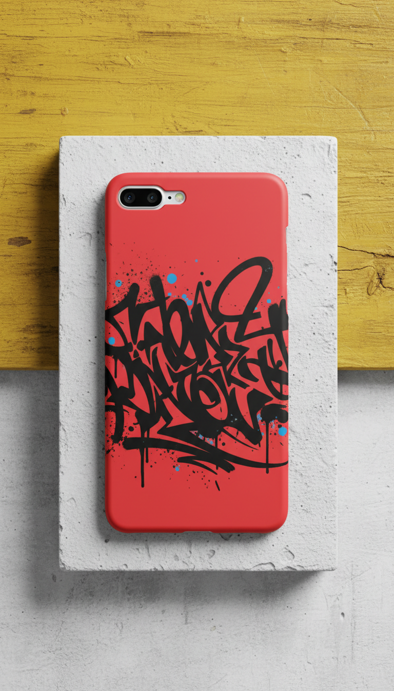 Graffiti red artist edition case